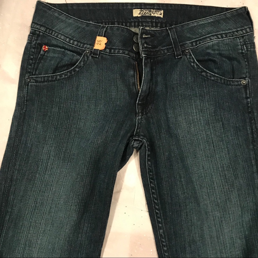 Hudson high-waisted flare jeans